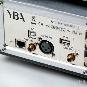 YBA Passion IA350 - Entrées numériques